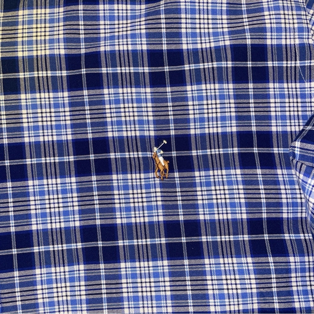 RALPH LAUREN Mens 3XB Plaid Button-Down Shirt Bundle – Set of 3 | Classic Oxford - Picture 6 of 16